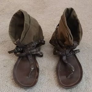 Brown Vera Wang sandals